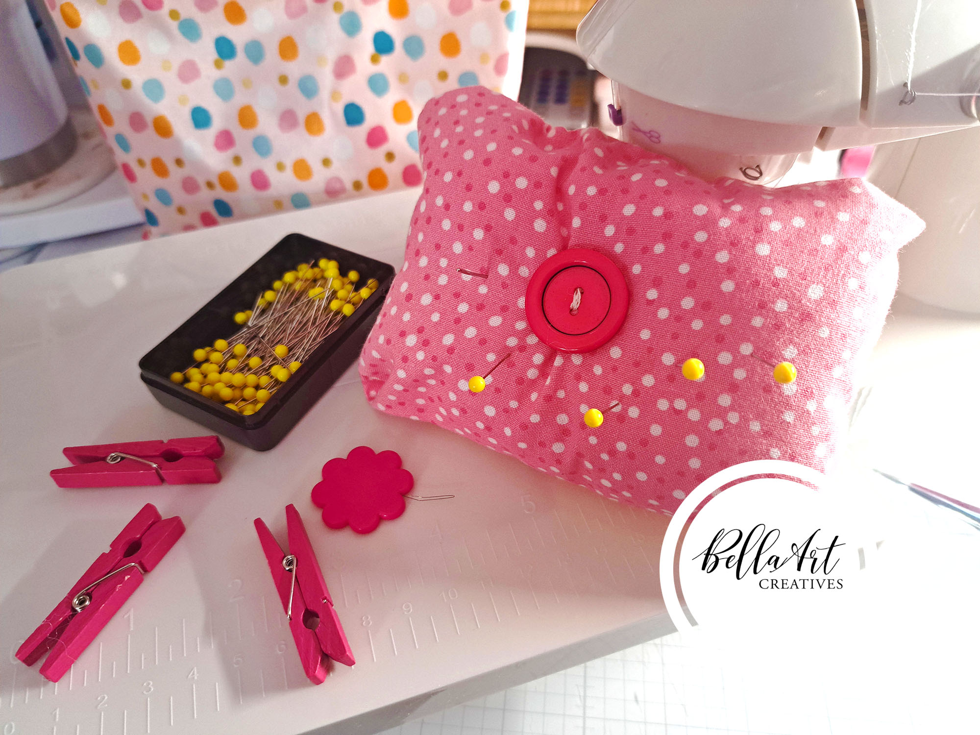 My First Sewing Project - Handmade Pin Cushion