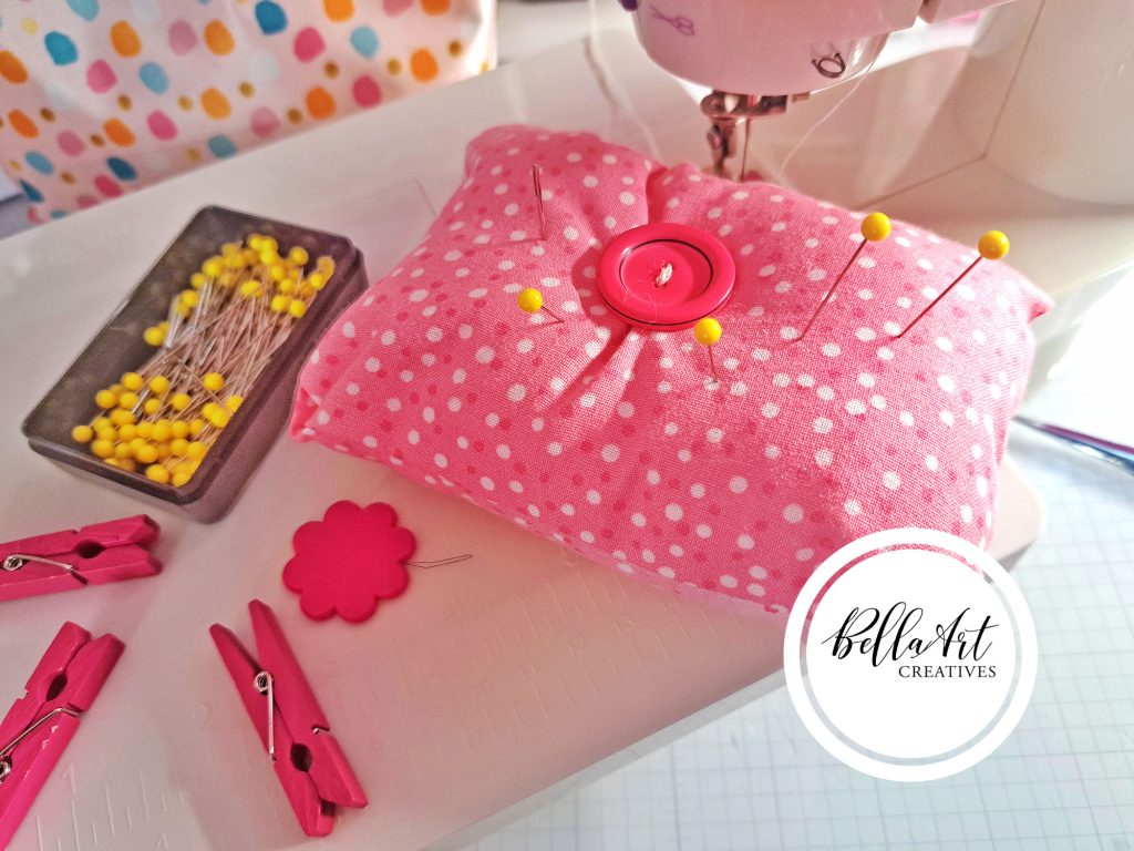 My First Sewing Project - Handmade Pin Cushion