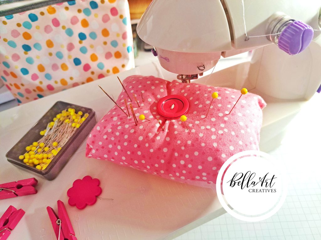 My First Sewing Project - Handmade Pin Cushion