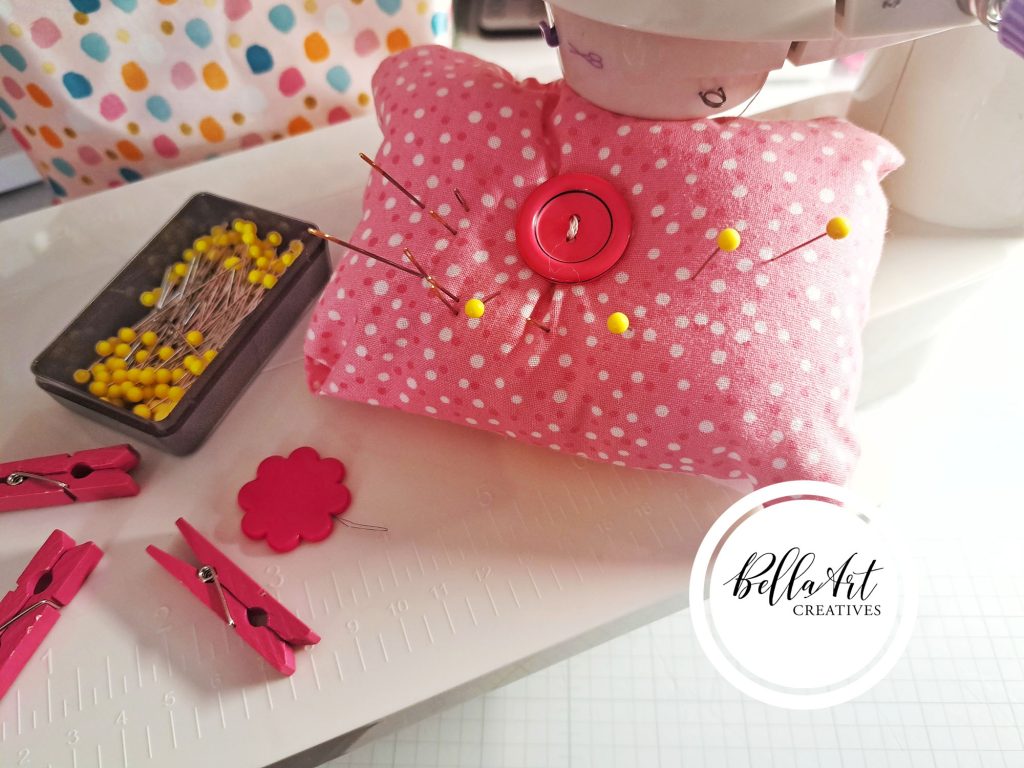 My First Sewing Project - Handmade Pin Cushion