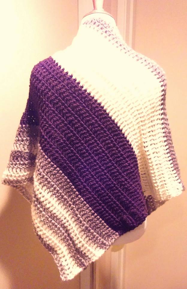 Handmade Crochet Wrap by BellaArt Creatives