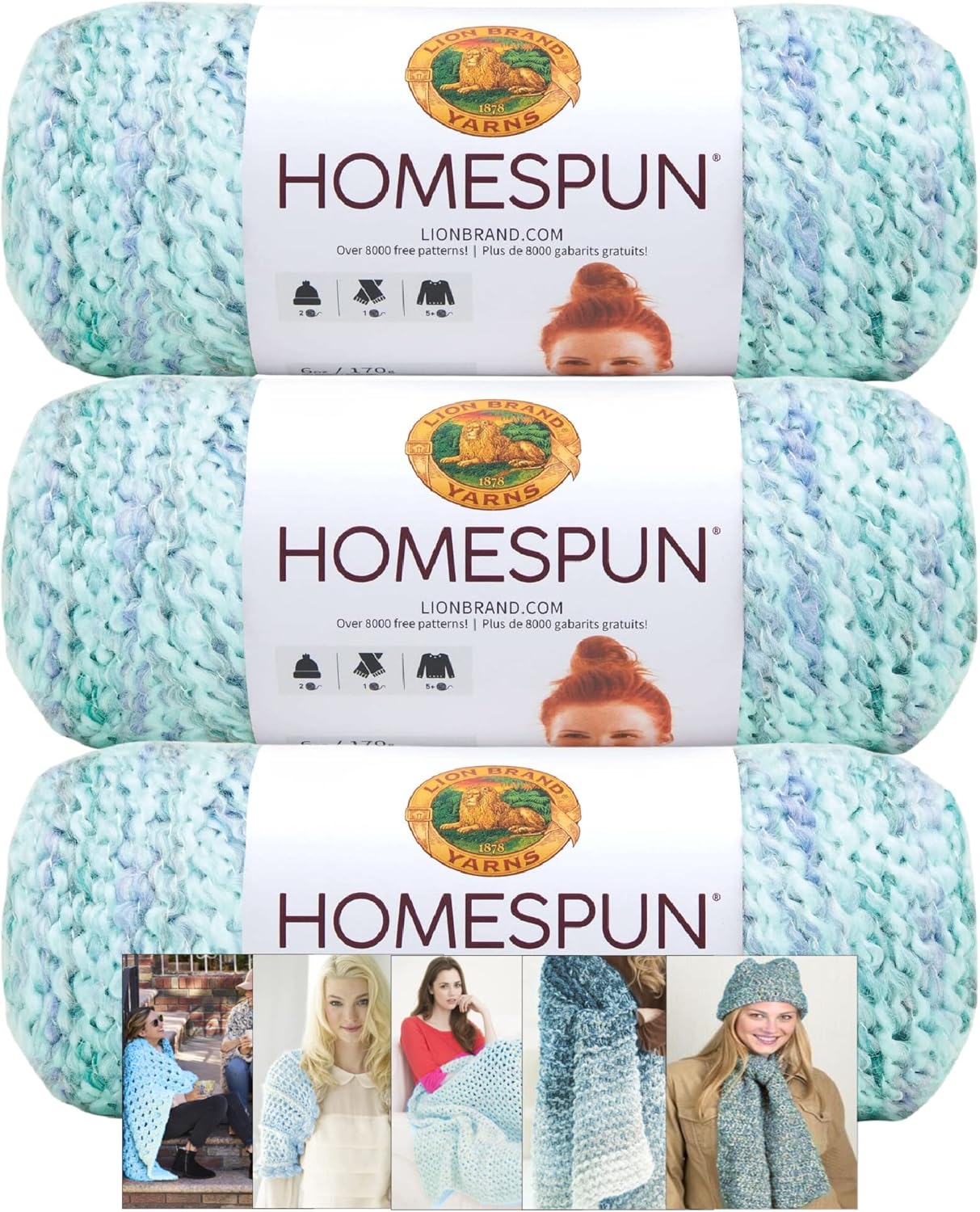 Lion Brand Homespun Yarn