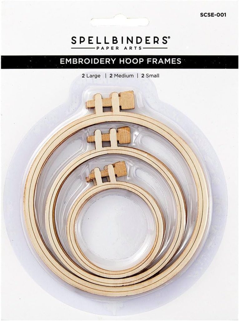 Spellbinders Embroidery Hoops