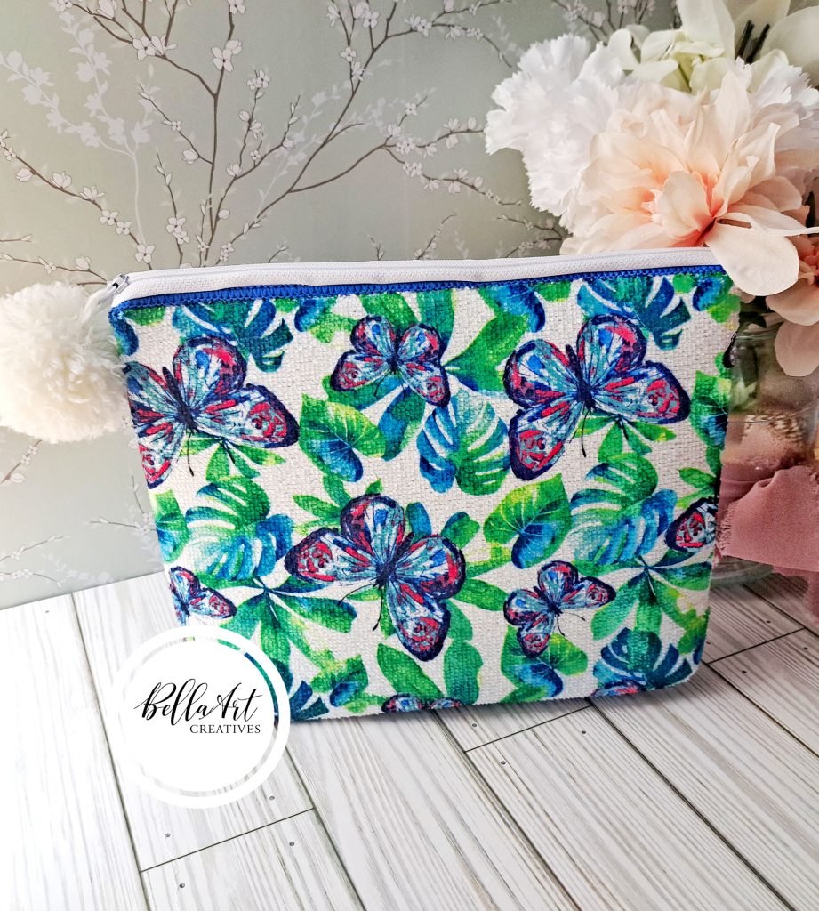 Easy Zipper Pouch with Dollar Tree Dish Drying Mat ~ BellaArt Creatives