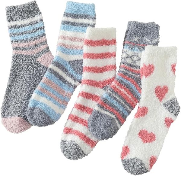 Fuzzy socks for making Toys and Ornaments