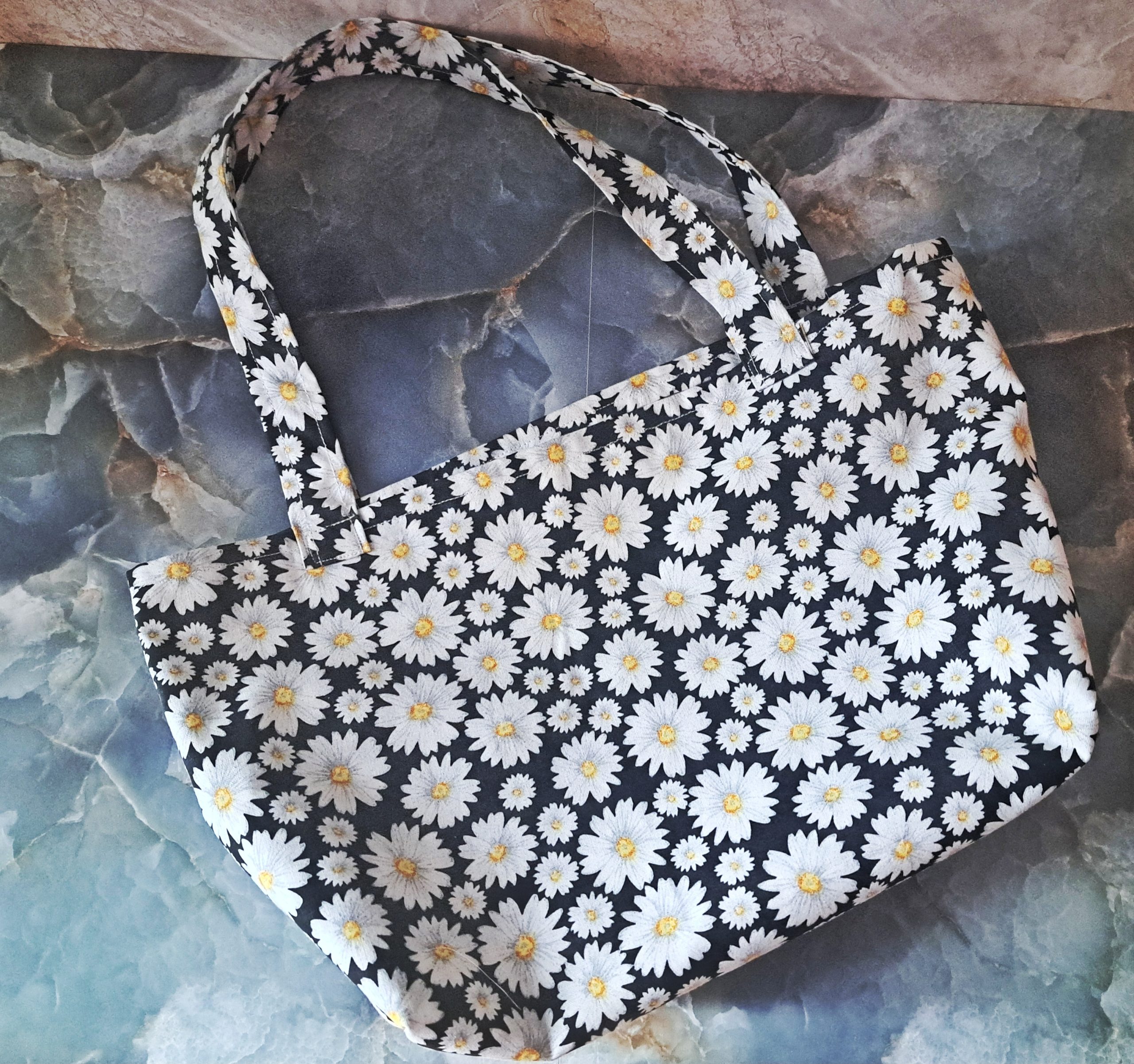 My Last Tote Bag made with the Sew Mighty Portable Sewing Machine