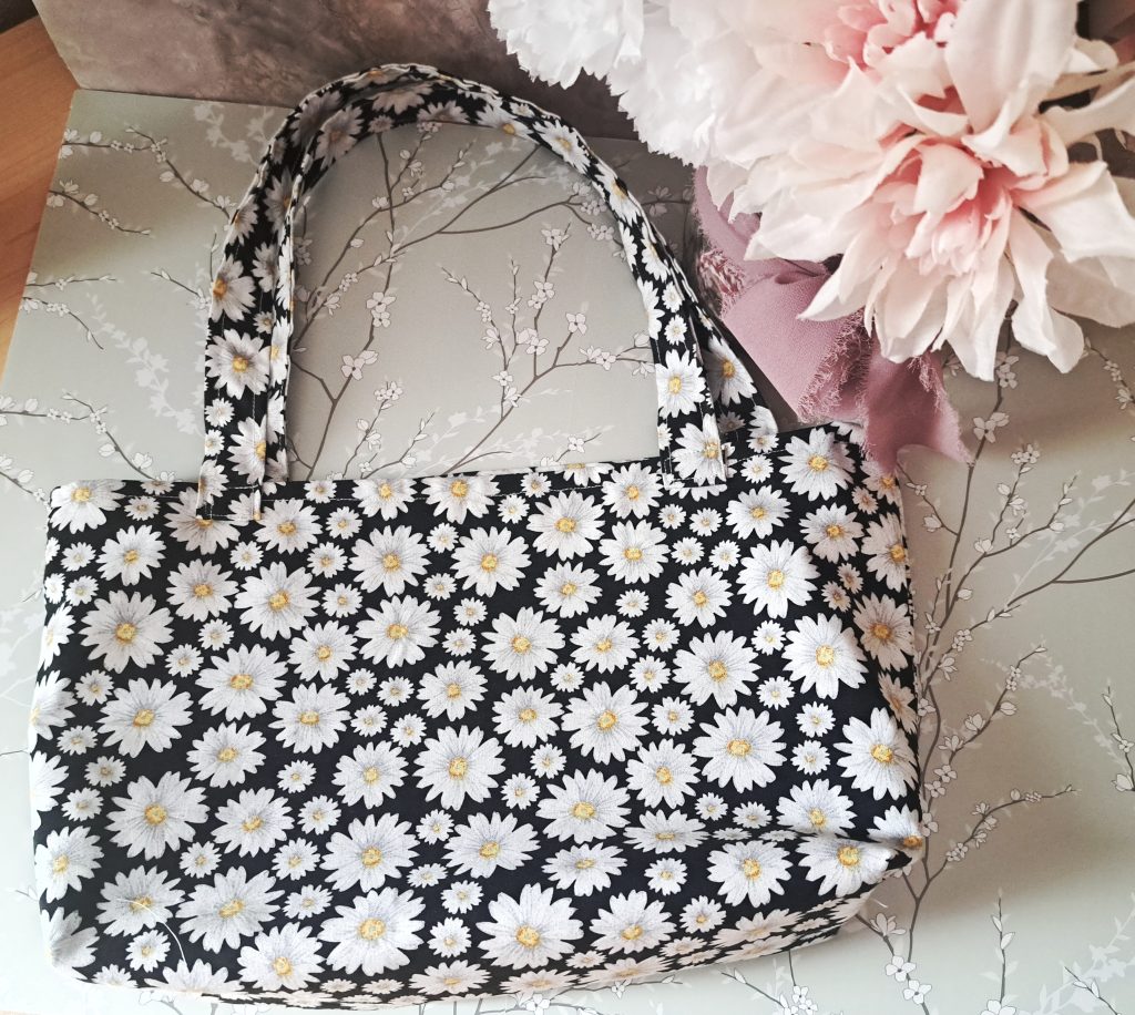 My Last Tote Bag made with the Sew Mighty Portable Sewing Machine