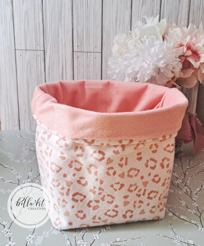 Sewing my First Fabric Basket