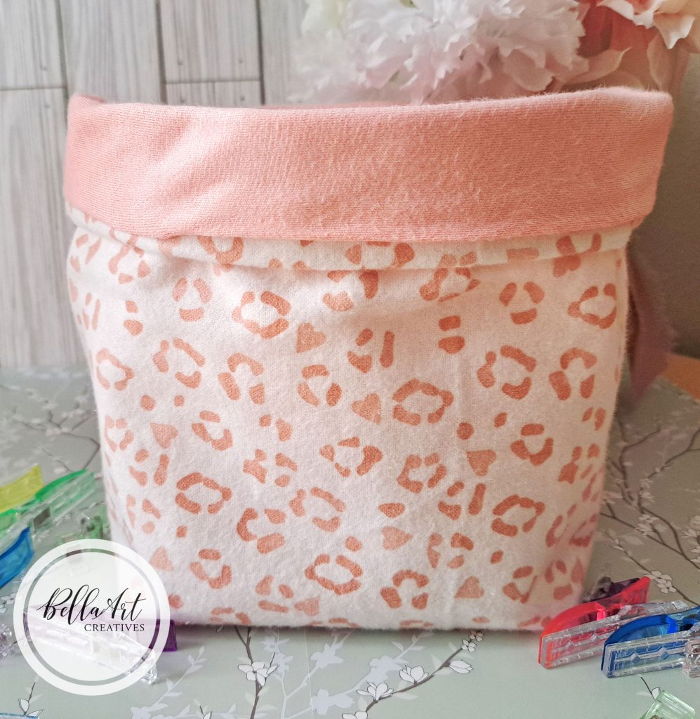 Sewing my First Fabric Basket