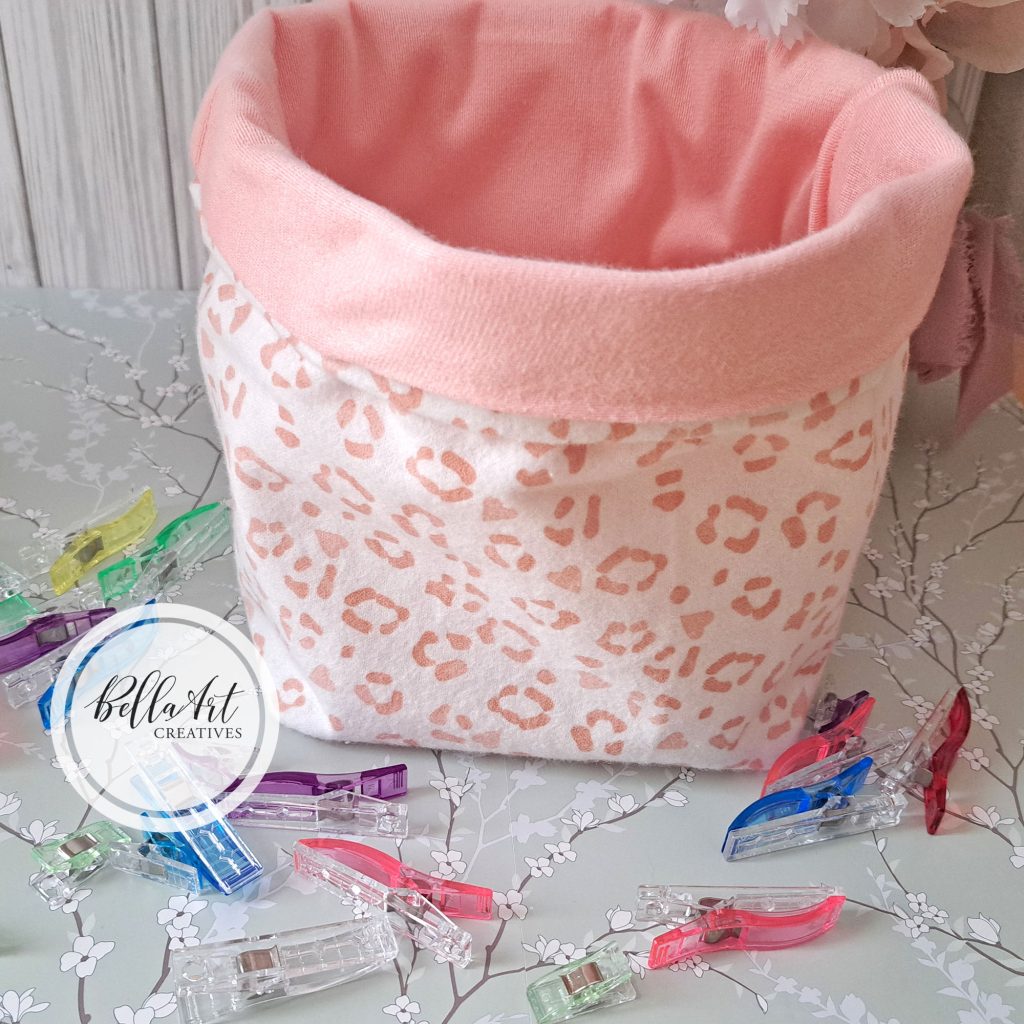 Sewing my First Fabric Basket