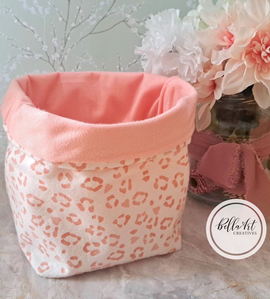 Sewing my First Fabric Basket