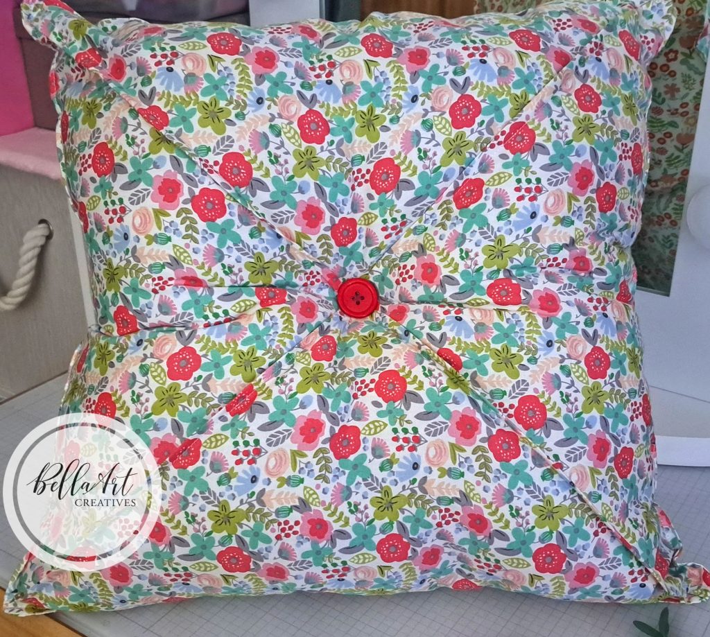 Simple Stuffed Reversible Pillows, Part 3 ~ BellaArt Creatives