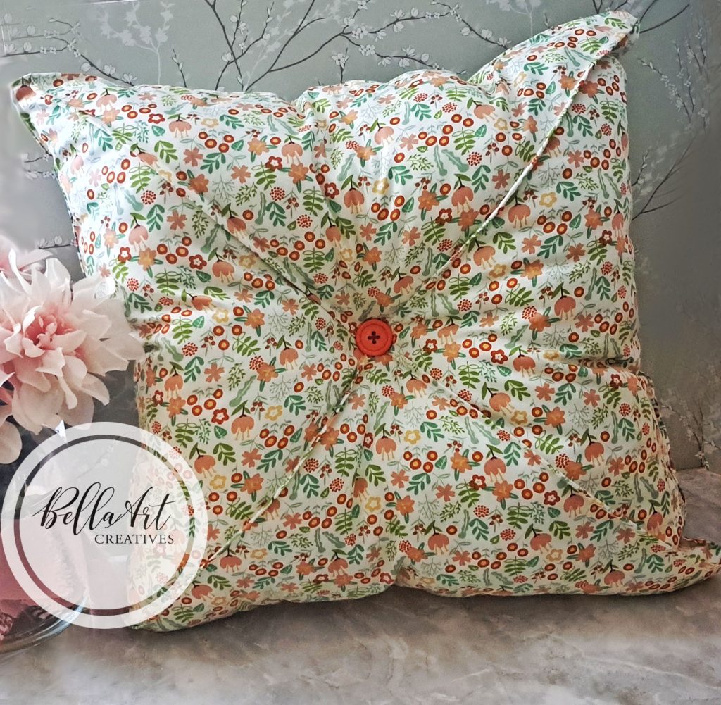Simple Stuffed Reversible Pillows, Part 3 ~ BellaArt Creatives