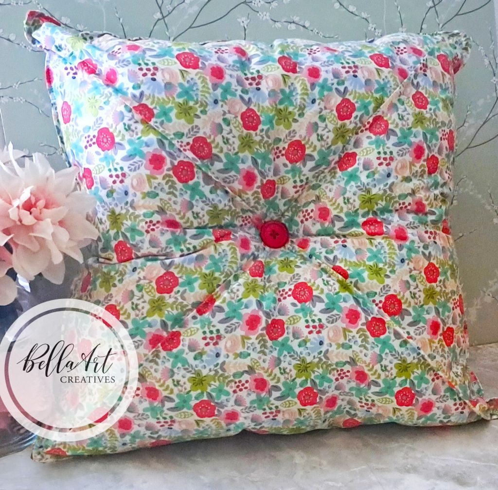 Simple Stuffed Reversible Pillows, Part 3 ~ BellaArt Creatives