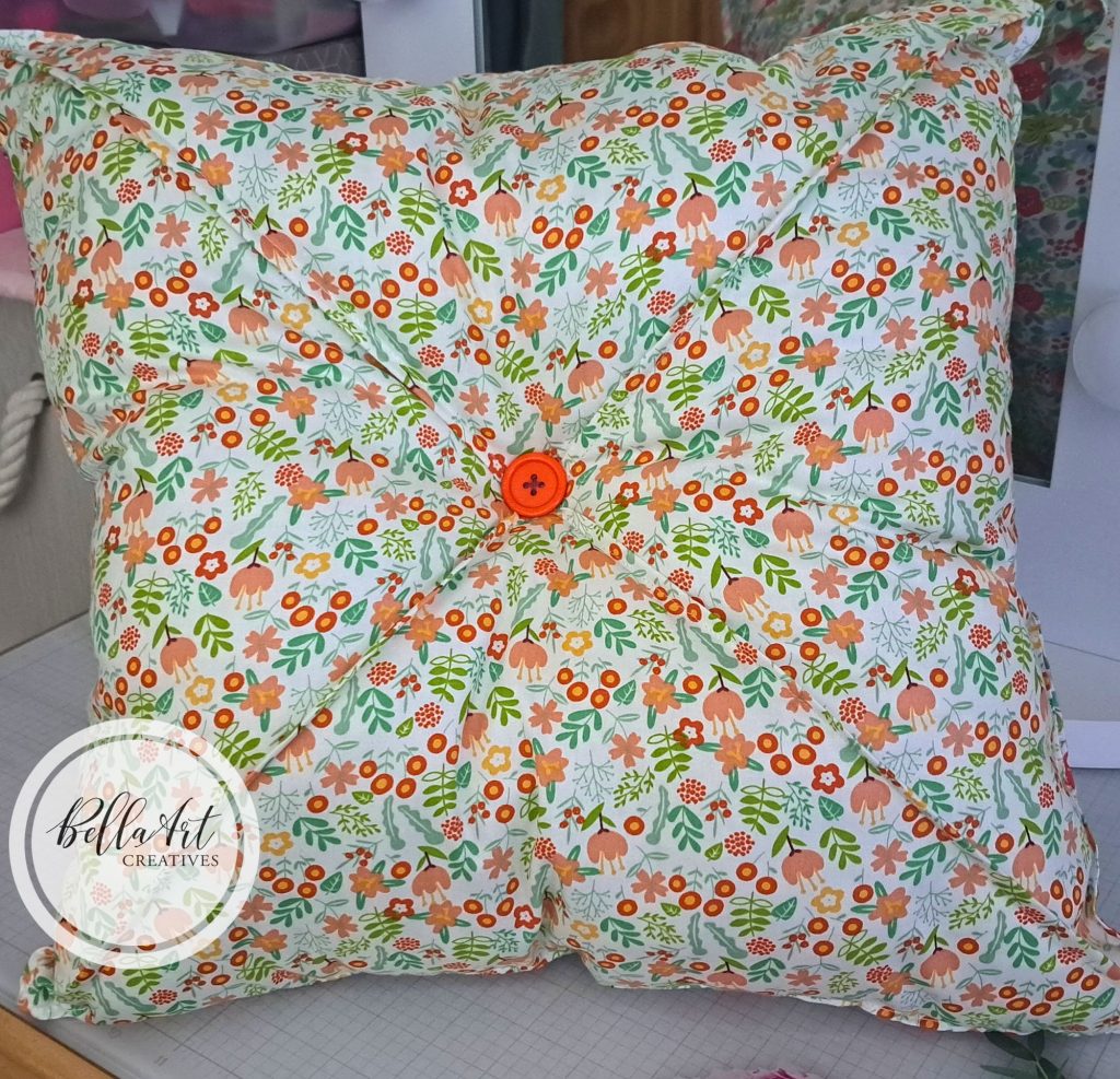 Simple Stuffed Reversible Pillows, Part 3 ~ BellaArt Creatives